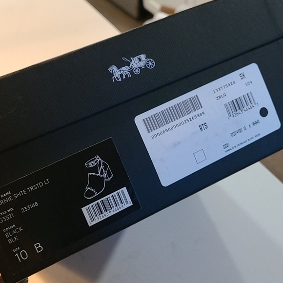 Coach Marnie Block Heel With Tea Rose Studs - Picture 13 of 13